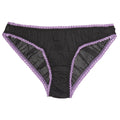 01 Undies, Black & Purple