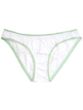 04 Undies, White & Lime green
