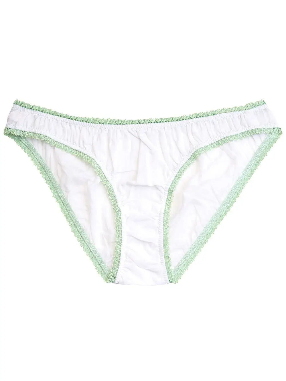 04 Undies, White & Lime green