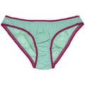 03 Undies, Mint green & Burgundy